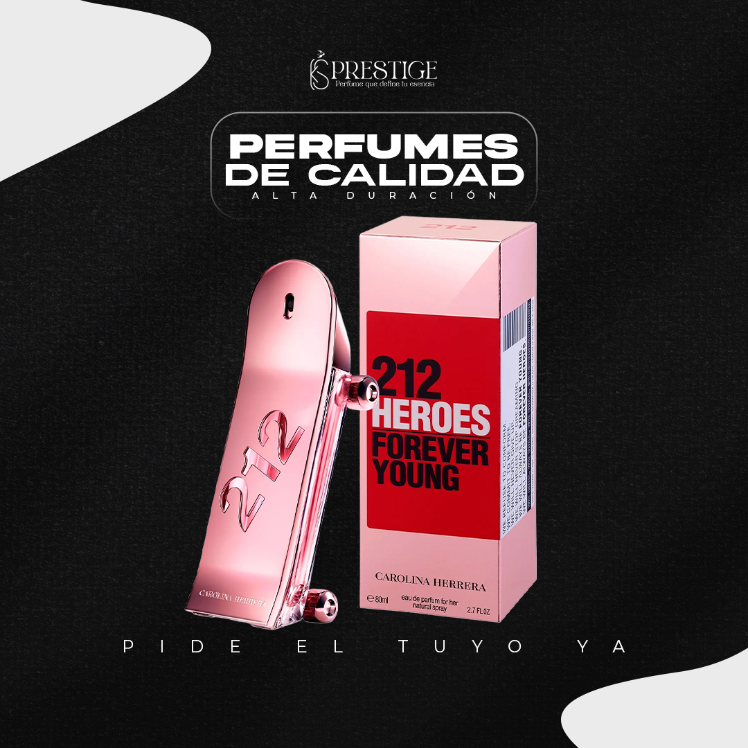 212 Heroes Forever Young – Carolina Herrera