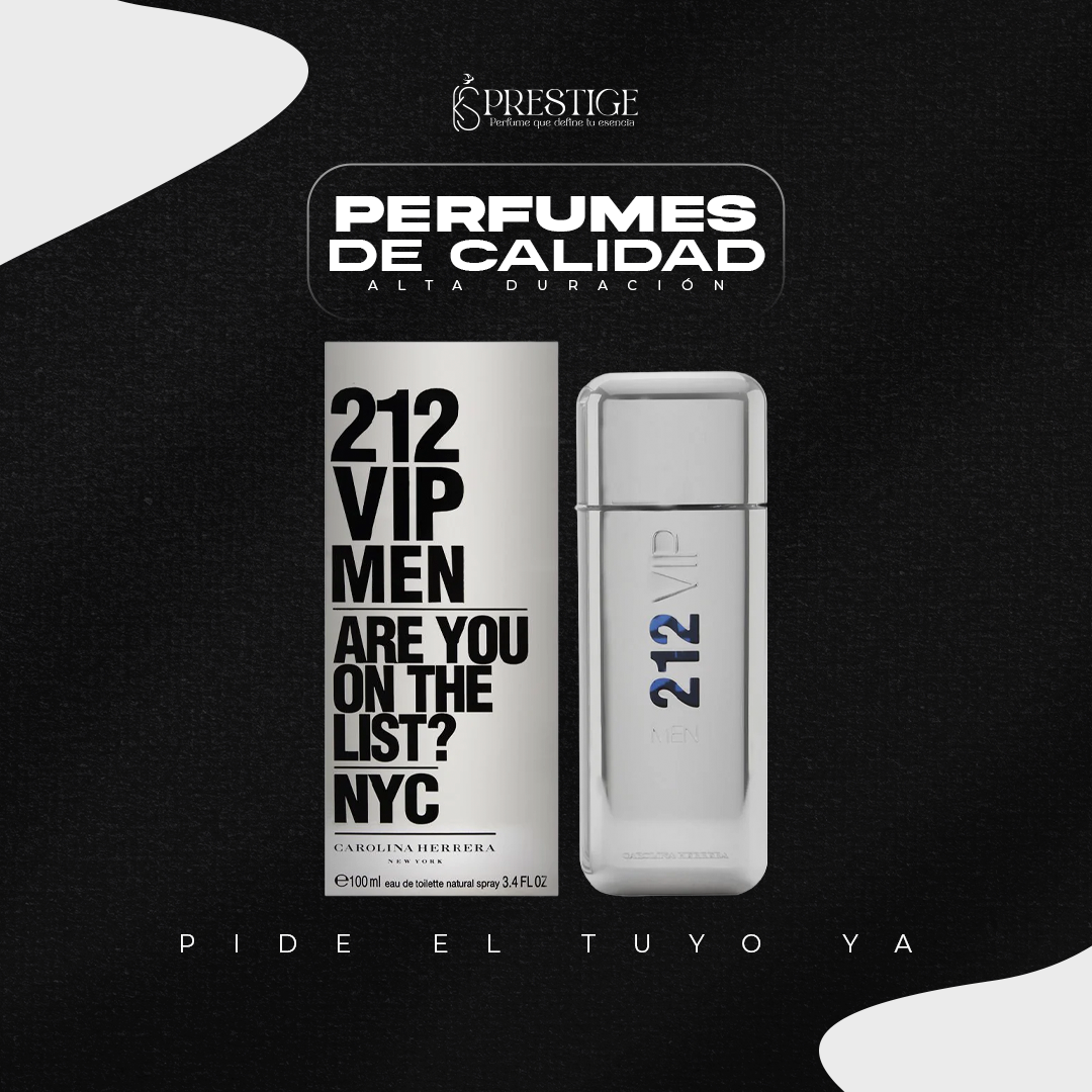 🥂 212 VIP Men – Carolina Herrera